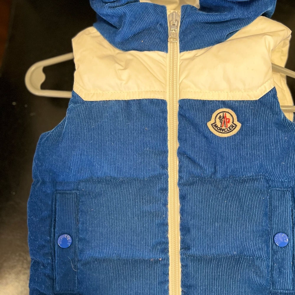 Like NEW Moncler Baby Vest